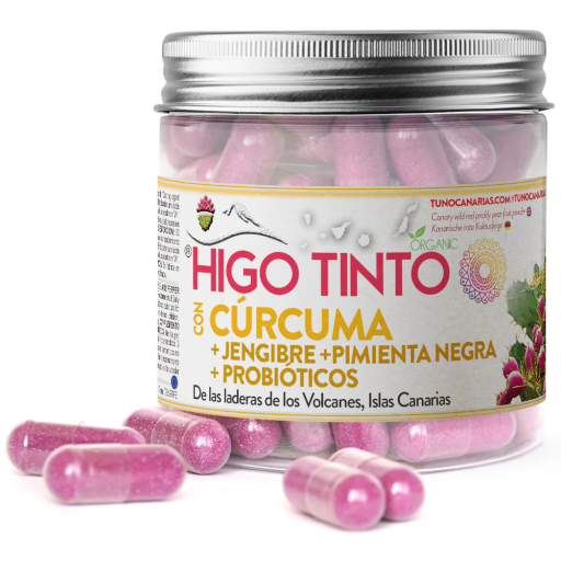 Tuno Canarias Figue Rouge Au Curcuma Gingembre Poivre Noir 90 G&eacute;lules
