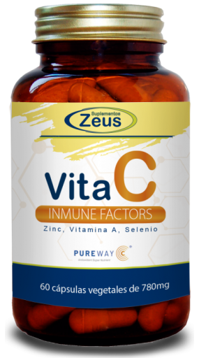 Suplementos Zeus Vitamine C Facteurs Immunitaires 60 G&eacute;lules