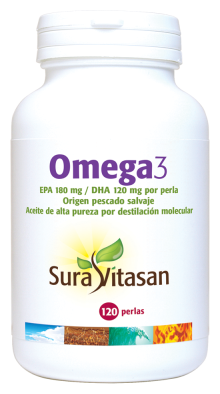 Sura Vitasan Om&eacute;ga 3 120 Perles