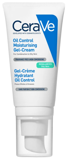 Cerave Gel-cr&egrave;me hydratant Oil Control pour peaux mixtes &agrave; grasses 52 ml