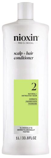 Nioxin Revitalisant System 2 pour cheveux naturels avec &eacute;claircissement avanc&eacute;