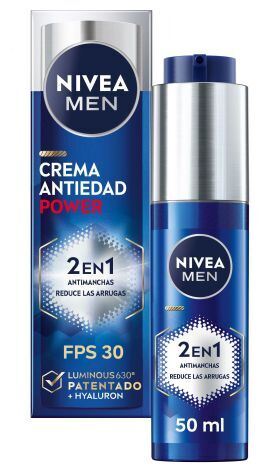 Nivea Men Power Cr&egrave;me Anti-&Acirc;ge 2 en 1 SPF30 50 ml
