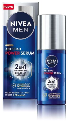 Nivea S&eacute;rum Power Anti-&Acirc;ge Homme 2 en 1 Anti-Taches 30 ml