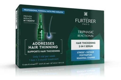 Ren&eacute; Furterer Triphasic R&eacute;actionnel Rituel Anti-Chute Ampoules 12 X 5 ml