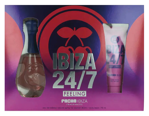 Pacha Ibiza Feeling Eau de Toilette Vaporisateur 80 ml + Lait Corporel 75 ml