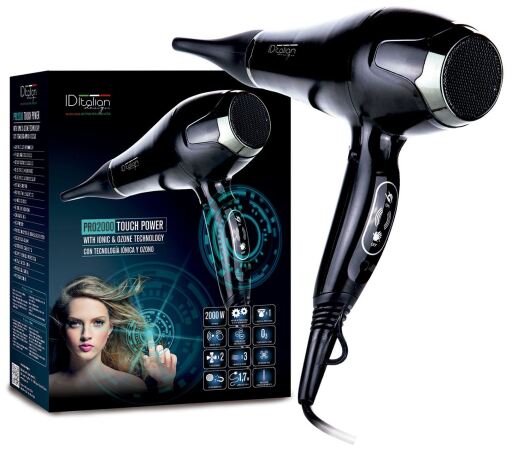 ID Italian S&egrave;che-cheveux Touch Power Pro 2000 (1 unit&eacute;)