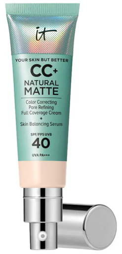 It Cosmetics CC+ Fond de Teint Cr&egrave;me Mat Naturel Spf40 32 ml