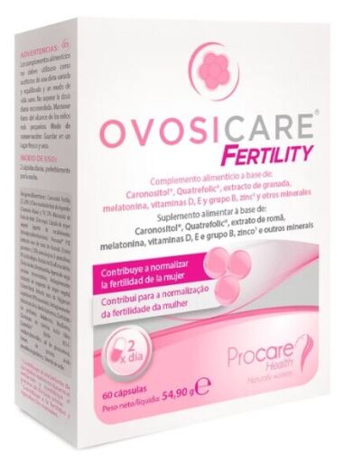 Procare Health Ovosicare Fertilit&eacute; 60 g&eacute;lules