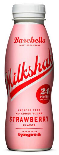 Barebells Boisson prot&eacute;in&eacute;e Milkshake 330 ml