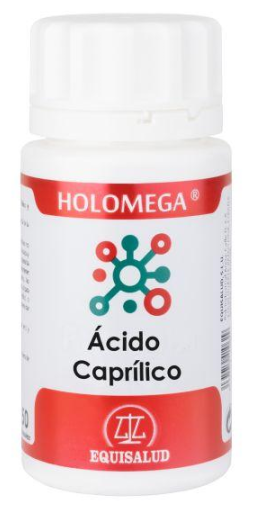 Equisalud Holomega Acide Caprylique 50 G&eacute;lules