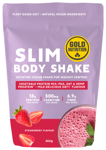 GoldNutrition Slim Body Shake Fraise 300 gr