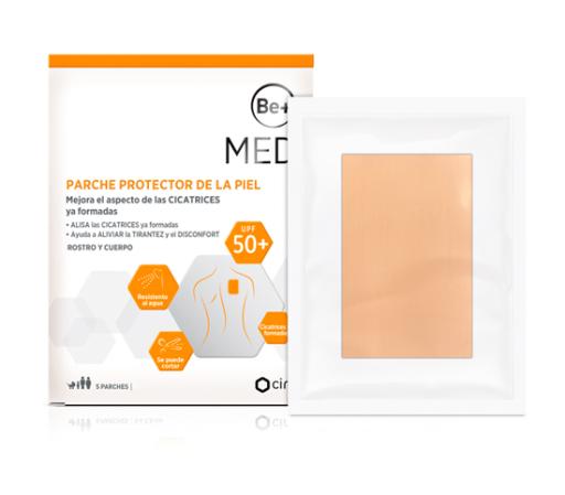 Be+ Patch Protecteur Peau Med 5 Patchs 7,5 Cm X 5 Cm
