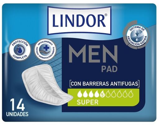 Lindor Men Pad Super 5 gouttes