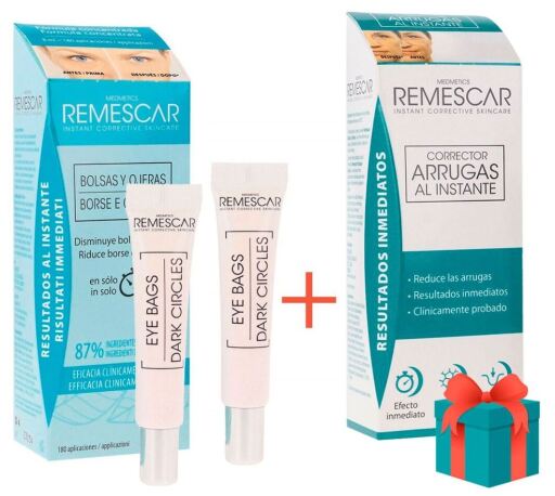Remescar Pack Poches et Cernes 8 ml + Correcteur Rides 8 ml