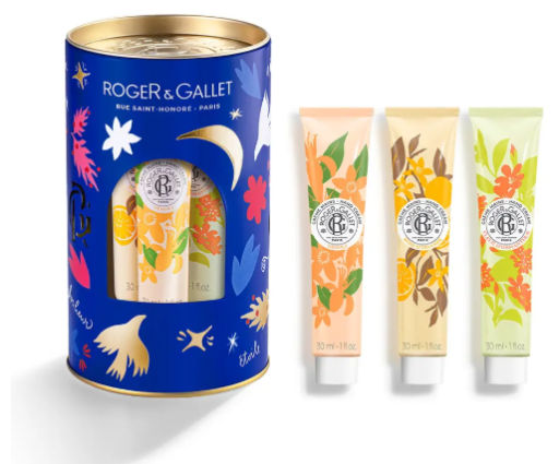 Roger & Gallet &Eacute;tui de cr&egrave;me pour les mains bien-&ecirc;tre 3 unit&eacute;s