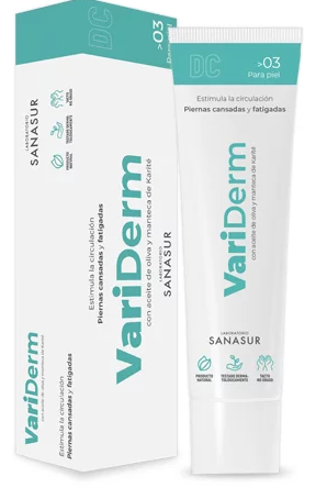 Sanasur Variderm Natural Varices et Veines d'Araign&eacute;e 75 ml