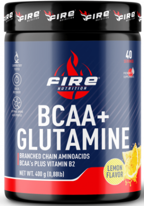 Fire Nutrition BCAA + Glutamine Citron 400 gr