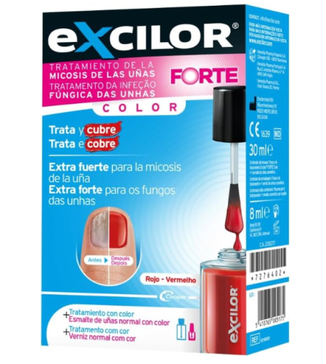 Excilor Forte + &Eacute;mail Rouge 30 ml