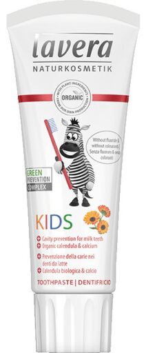 Lavera Dentifrice Enfant sans Fluor Calendula Calcium 75 ml Bio