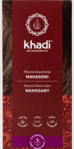 Khadi Henn&eacute; Colorant Acajou Acajou 100 gr