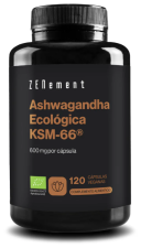 Ashwagandha biologique KSM-66 600 mg 120 gélules Ashwagandha biologique KSM-66 600 mg 120 gélules