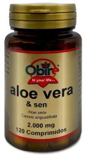 Aloe Vera 2000 mg avec s&eacute;n&eacute; 120 comprim&eacute;s