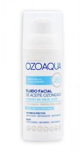 Laboratorios Ozoaqua Fluide Visage &agrave; l'Huile Ozon&eacute;e 50 ml