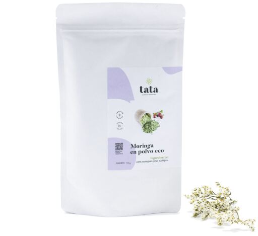 Tata Alimentos Poudre de Moringa Bio 150 gr