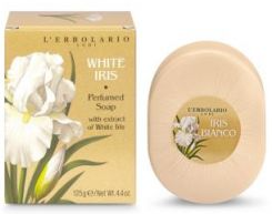 L'Erbolario Pain de Savon Parfum&eacute; Iris Blanc 125 gr