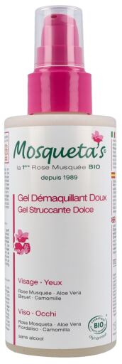 Mosqueta's Gel Nettoyant Visage-Yeux &agrave; la Rose Musqu&eacute;e 150 ml