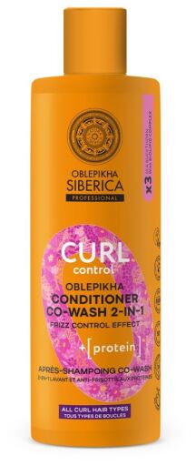 Natura Siberica Oblepikha O Co-Wash Revitalisant Contr&ocirc;le des Boucles 400 ml
