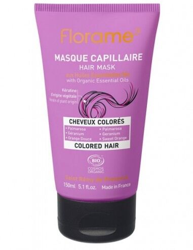 Florame Masque capillaire pour cheveux teints 150 ml