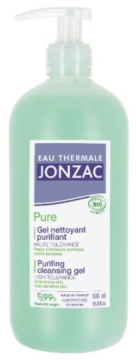 Eau Thermale Jonzac Gel Nettoyant Purifiant Eco-Bio Pure 500 ml