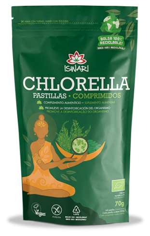 Iswari Chlorella Superfood 140 comprim&eacute;s Bio