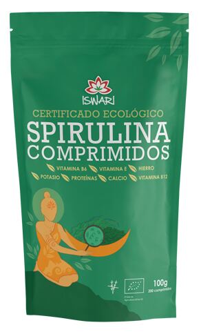 Spiruline Superfood 200 comprim&eacute;s Bio