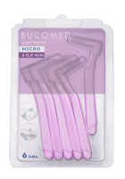 Brossettes interdentaires Bucomed Micro, 6 unit&eacute;s