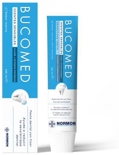Normon P&acirc;te dentaire Bucomed Sensitive 125 ml