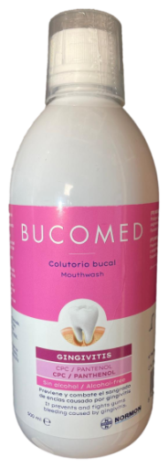 Normon Bain de bouche Bucomed pour la gingivite 500 ml