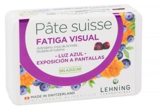Lehning Pate Suisse Fatigue Visuelle 40 Bonbons
