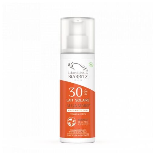 Laboratoires de Biarritz Lait solaire Alga Maris SPF 30 100 ml