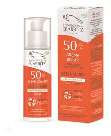 Laboratoires de Biarritz Cr&egrave;me solaire visage Alga Maris SPF 50 50 ml