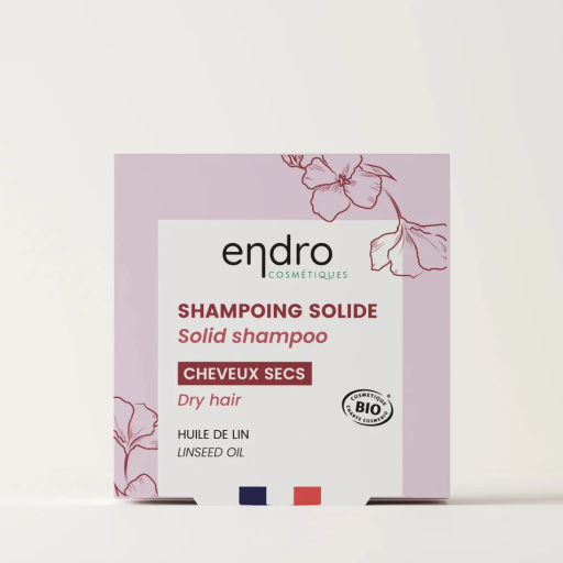 Endro Cosmetiques Shampoing solide pour cheveux secs 85 gr