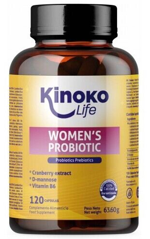 Kinoko Life Probiotique pour femmes 4 en 1 120 capsules