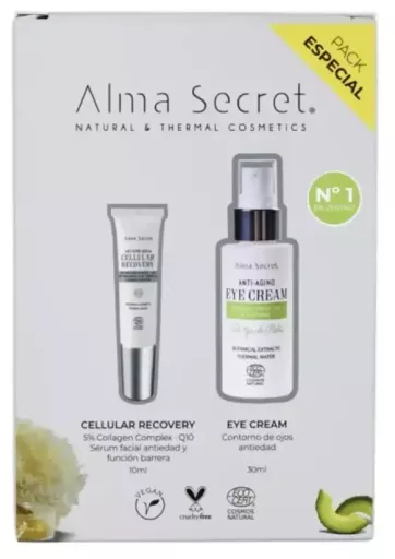 Alma Secret Ensemble de 2 cr&egrave;mes anti-&acirc;ge pour les yeux