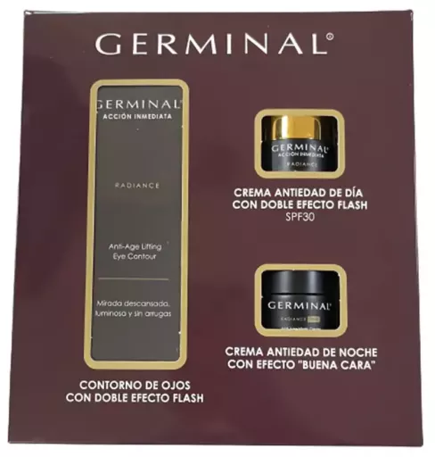 Germinal Coffret Contour des Yeux &Eacute;clat Action Imm&eacute;diate 3 Pi&egrave;ces