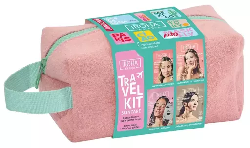 Trousse de voyage pour soins de la peau, 5 pi&egrave;ces