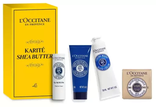L'Occitane en Provence Coffret cadeau de 4 pi&egrave;ces au beurre de karit&eacute;