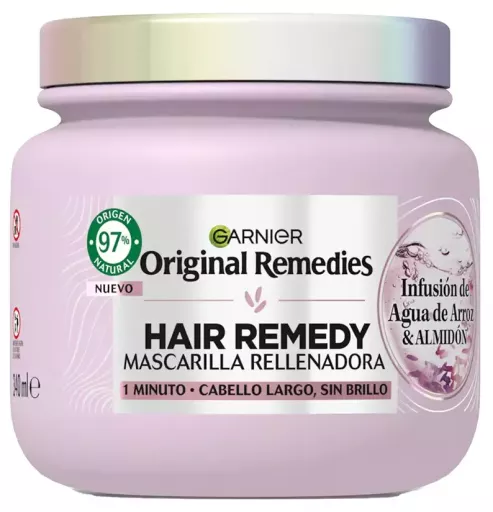 Masque visage &agrave; l'eau de riz Original Remedies 340 ml