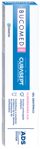 Normon Dentifrice en gel Bucomed Pro de Curasept 75 ml
