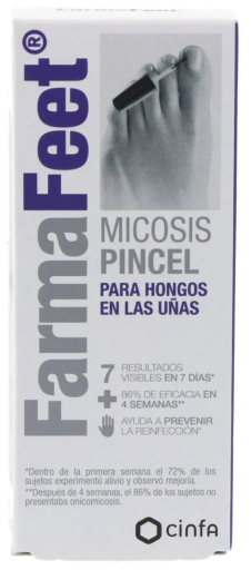 Farmalastic Pinceau antifongique pour les ongles 4 ml